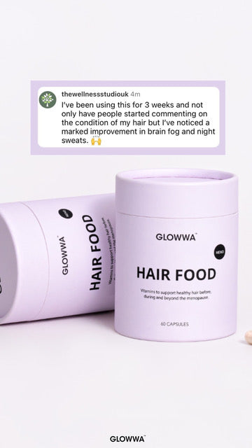 GLOWWA -HAIR FOOD | MENO - 1 MONTH SUPPLY