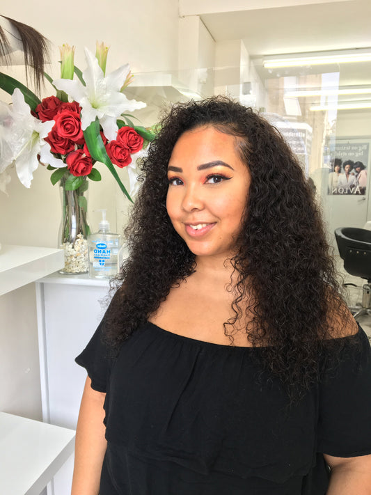 Brazilian deep Wave virgin hair natural colour hair extension London