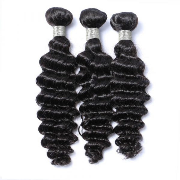 Deep Wave Weave Deep wave Hair extensions Deep Wave Wig Natural Human Hair Brazilian Hair Soft Silky Hair Affordable hair cheap hair hairstyles bleached knots deep quality harit London wig shop London hair extension near me black women hair 